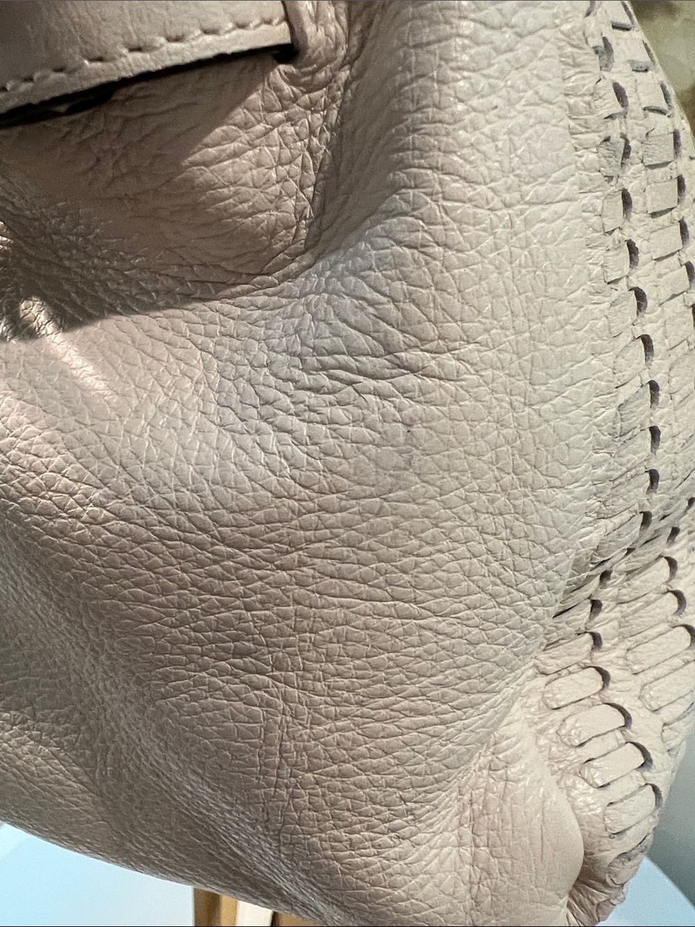 Elliott Lucca Cream Woven-Texture Satchel Crossbody Bag - Picture 11 of 17